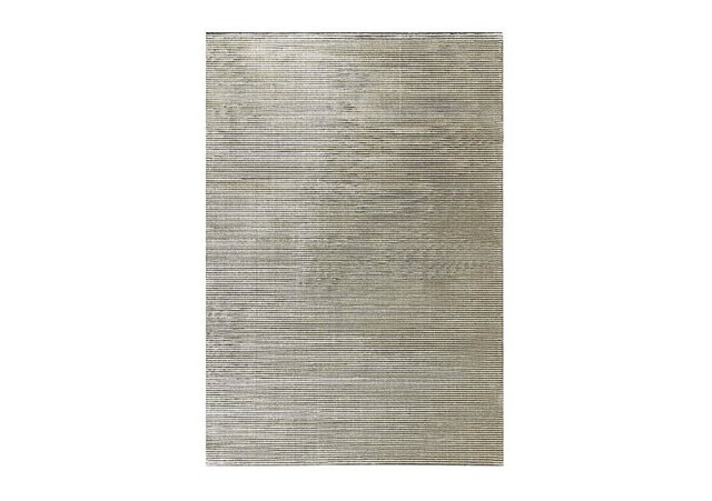 Kuza Stripe Rug - 200cm-x-290cm - Khaki
