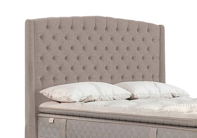 Sealy - Pavilion Floor Standing Headboard - Super King - Wool Latte
