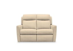 G Plan - Wren 2 Seater Fabric Recliner Sofa with Headrests and Power Lumbar - Stingray Linen