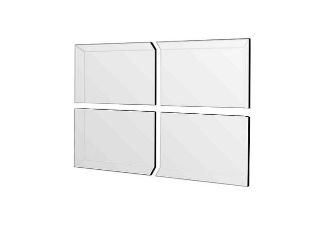 Libbie 4 Panel Mirror