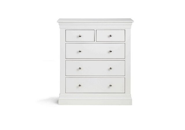 Sophia 3+2 Drawer Chest - Surf White