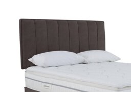 Sleepeezee - Daniel Strutted Headboard - King Size - Dapple Mink