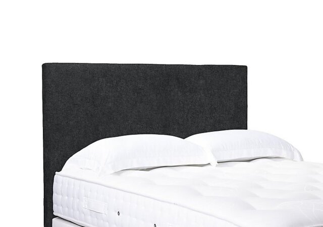 Artisan Collection Origin Standard Floor Standing Headboard - Small Double - Tweed Charcoal
