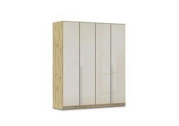 Rauch - Freja 181cm 4 Door Hinged Glass Wardrobe