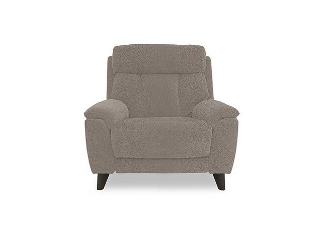 Dreamer Fabric Power Recliner Chair with Power Headrest - Silver