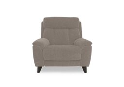 Dreamer Fabric Power Recliner Chair with Power Headrest - Silver
