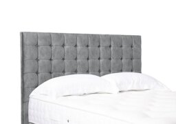 Artisan Collection Dot Standard Floor Standing Headboard - Double - Daytona Silver