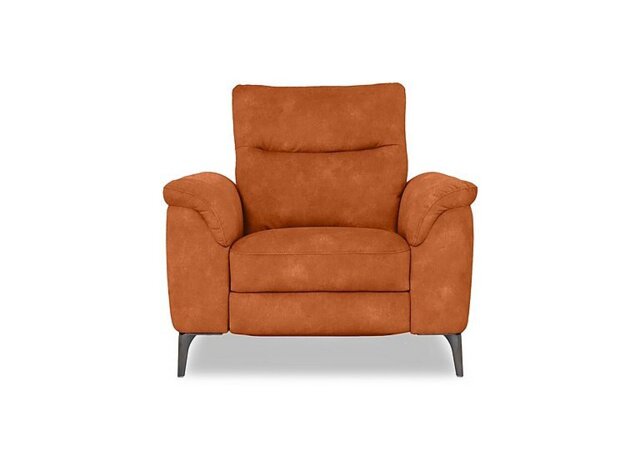 Morgan Fabric Power Recliner Chair - Dexter Pumpkin