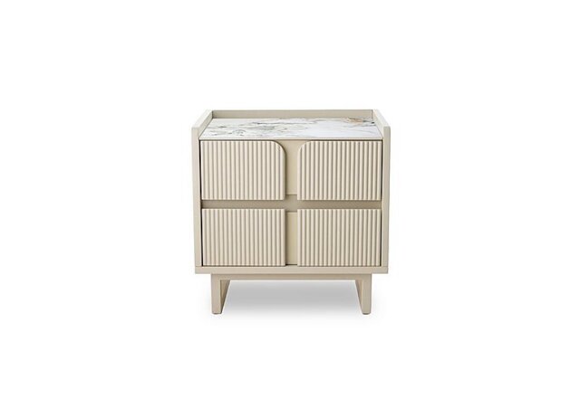 Avorio 2 Drawer Bedside Cabinet