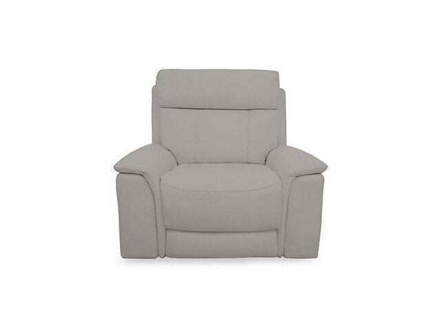 Comfort Story - Chill BV Leather Power recliner Chair - Silver Grey