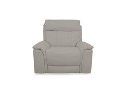 Comfort Story - Chill Leather Power recliner Chair - Silver Grey