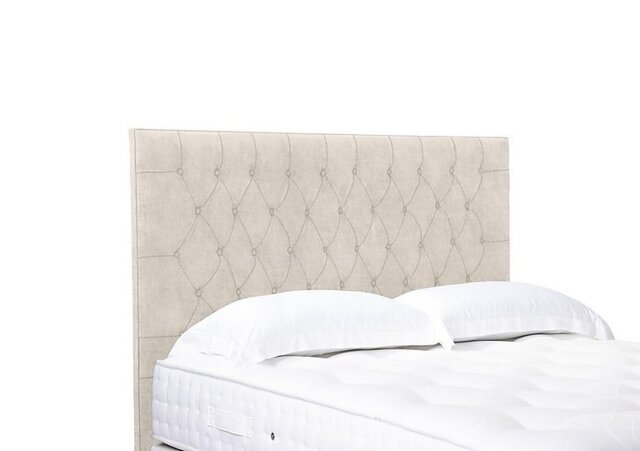 Artisan Collection Orton High Floor Standing Headboard - Single - Lace Ivory