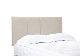 Artisan Collection Linear Standard Strutted Headboard - Single - Sandstone Pearl