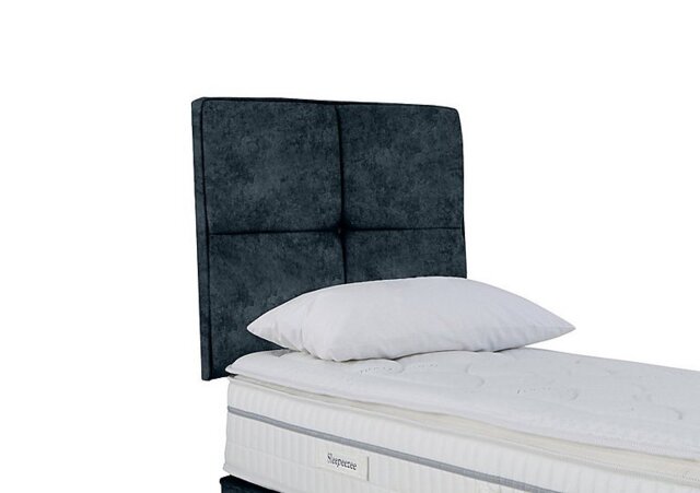 Sleepeezee - Dalmore Strutted Headboard - Single - Daytona Ocean