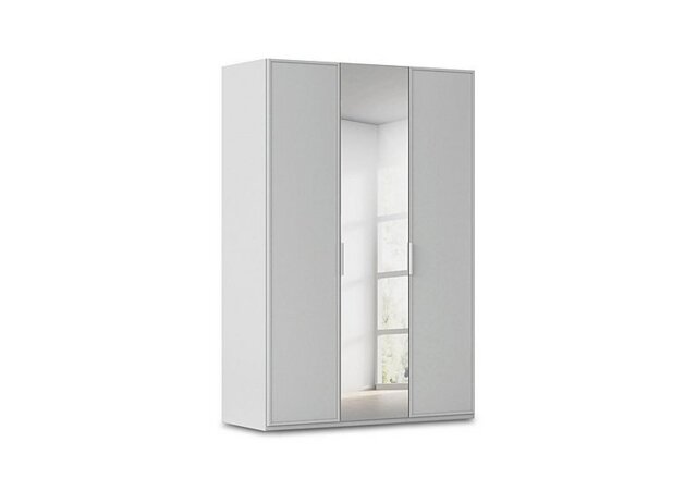 Rauch - Cadre 151cm 3 Door Hinged Wardrobe with 1 Mirror Door