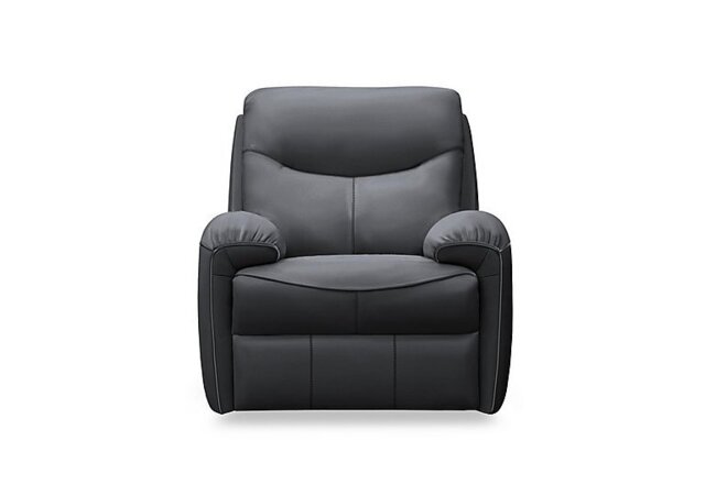 G Plan - Amesbury Leather Power Recliner Armchair - Cambridge Petrol Blue