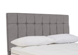 Sleepeezee - Beam Floor Standing Headboard - Super King - Dapple Silver