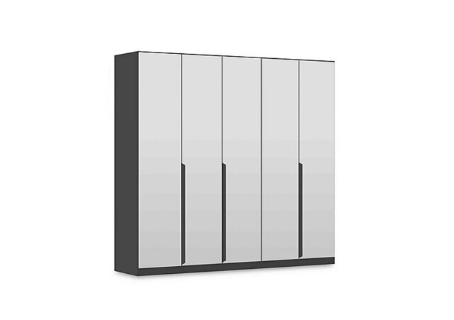 Rauch - Leon 226cm 5 Door Hinged Wardrobe with 5 Mirror Doors