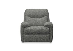 G Plan - Amesbury Fabric Armchair with Power Recliner - Remco Slate