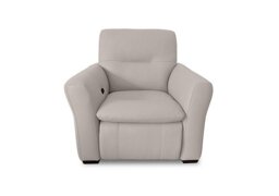 World of Leather - Restore NC Leather Power Recliner Chair - Feather