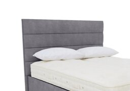 Artisan Collection Natsu Standard Floor Standing Headboard - Super King - Aston Steel