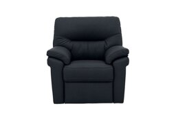 G Plan - Seattle Leather Power Recliner Armchair - Cambridge Navy
