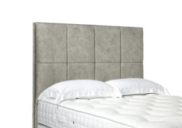 Artisan Collection Titan High Floor Standing Headboard - Single - Dapple Oyster