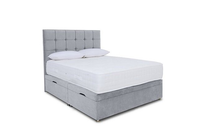 Sleep Story - Ortho 2000 Manual Side Ottoman Divan Set - Small Double