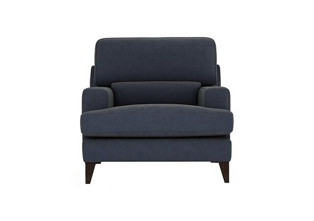 The Lounge Co. - Romilly Fabric Armchair - Bilberry Tart