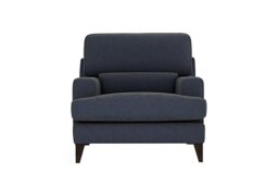 The Lounge Co. - Romilly Fabric Armchair - Bilberry Tart