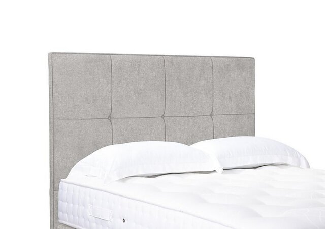 Artisan Collection Reigns High Floor Standing Headboard - Double - Tweed Stone
