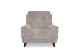 Dreamer Fabric Power Recliner Armchair - Grey