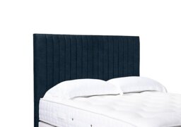 Artisan Collection Cadenza High Floor Standing Headboard - King Size - Granite Blue