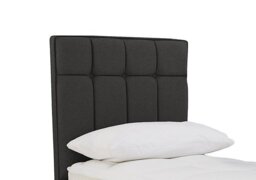 Sleepeezee - Beam Floor Standing Headboard - Single - Charcoal