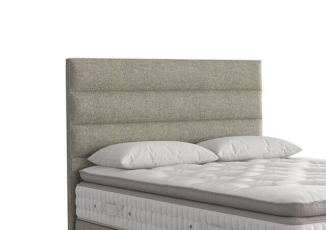 Vispring - Farleigh Floor Standing Headboard - King Size - Boucle Flint