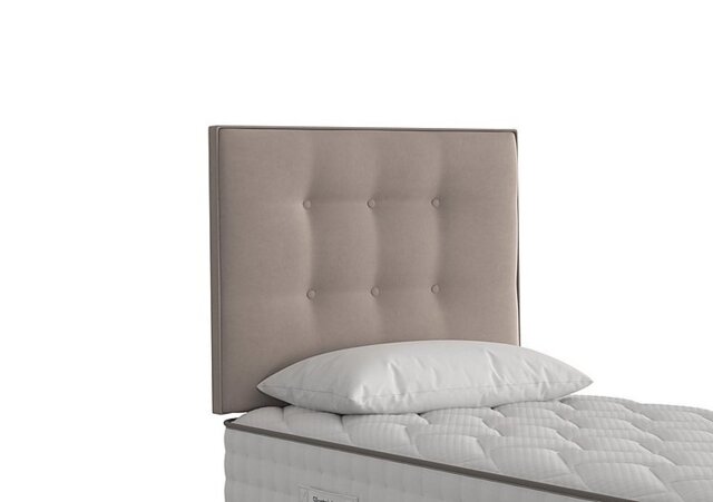 Coral Strutted Headboard - Single - Luxury Mink