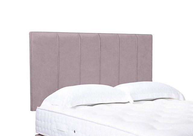 Artisan Collection Rhodes High Strutted Headboard - Double - Plush Lilac