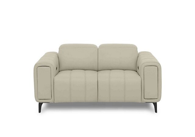 Elphaba Leather 2 Seater Power Recliner Sofa with Storage Arms