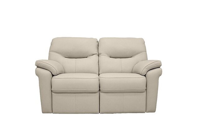 G Plan - Seattle 2 Seater Leather Manual Recliner Sofa - Sofas and Armchairs - In Time for Christmas