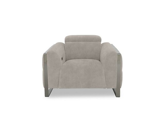 Gisella Fabric Power Recliner Chair with Power Headrest - Dexter Ivory