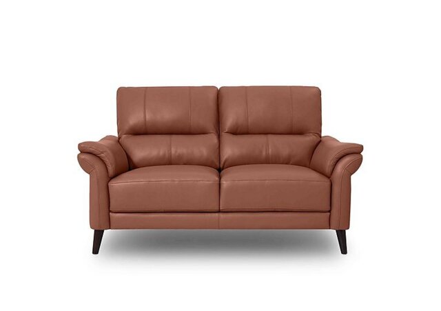 Winner 2 Seater Leather Sofa - Butterscotch