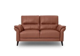 Winner 2 Seater Leather Sofa - Butterscotch