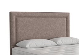 Vispring - Helios Floor Standing Headboard - Double - Marble Chocolate