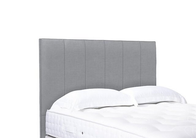 Artisan Collection Heyman High Floor Standing Headboard - Single - Aston Silver
