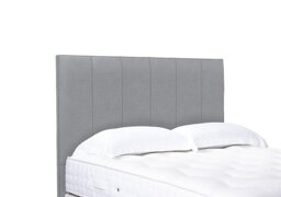 Artisan Collection Heyman High Floor Standing Headboard - Single - Aston Silver