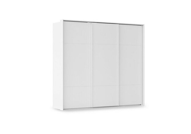 Rauch - Haven 250cm 3 Door Slider Wardrobe with Décor Doors - Alpine White