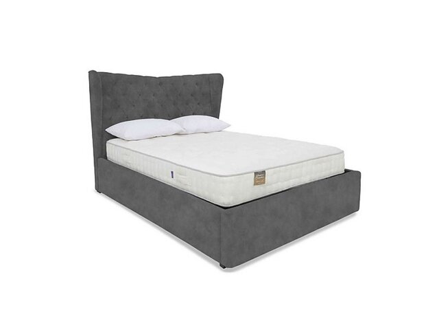 Highgrove - Bauer Electric Ottoman Bed Frame - King Size - Lace Domino