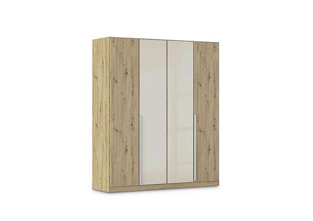 Rauch - Freja 181cm 4 Door Hinged Decor Wardrobe With Glass Doors