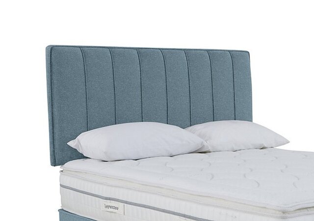 Sleepeezee - Daniel Strutted Headboard - King Size - Weave Teal