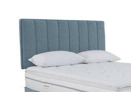 Sleepeezee - Daniel Strutted Headboard - King Size - Weave Teal